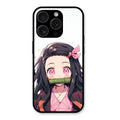 Demon Princess Glass Case Cover For iPhone 15 Pro Max