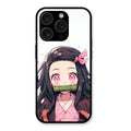 Demon Princess Glass Case Cover For iPhone 15 Pro