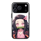 Demon Princess Glass Case Cover For iPhone 17 Pro Max
