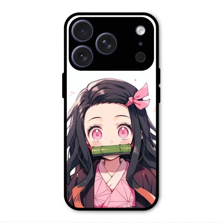 Demon Princess Glass Case Cover For iPhone 17 Pro Max