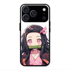 Demon Princess Glass Case Cover For iPhone 17 Pro