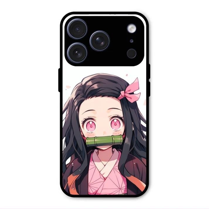 Demon Princess Glass Case Cover For iPhone 17 Pro