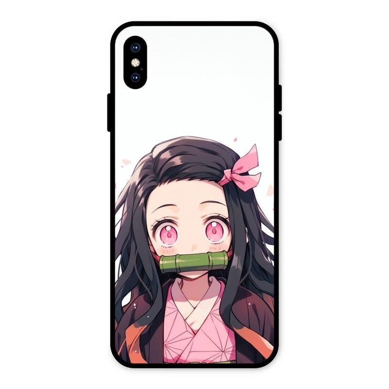 Demon Princess Glass Case Cover For iPhone XS Max