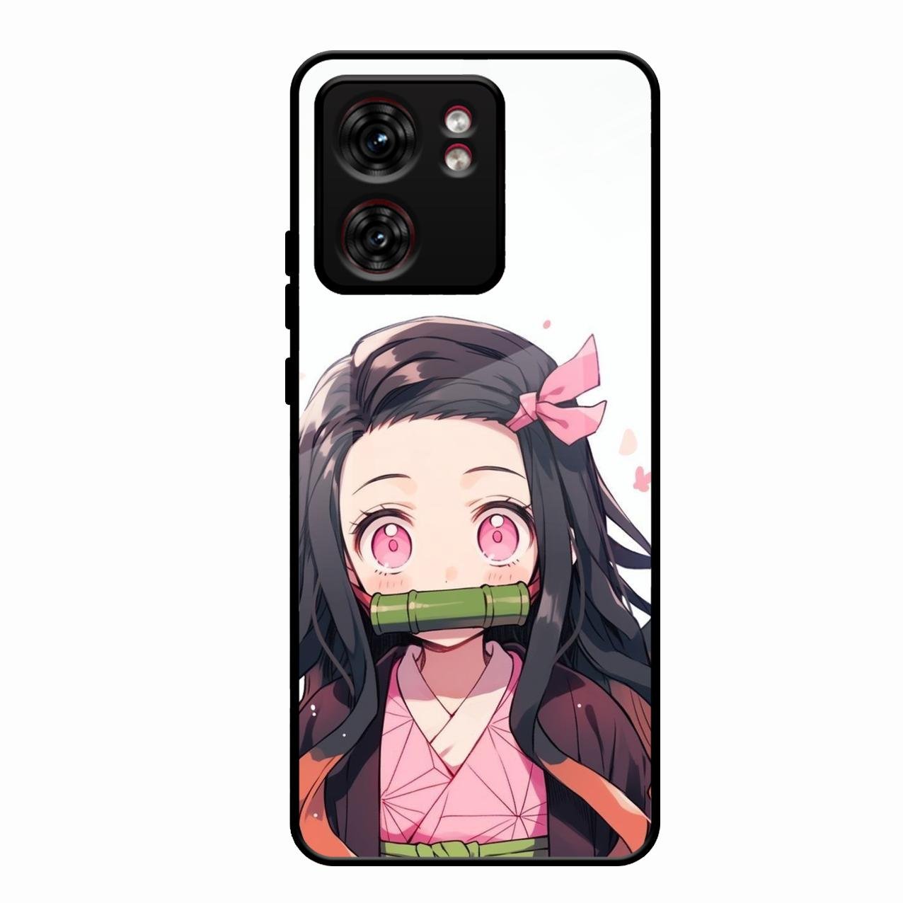 Demon Princess Glass Case Cover For Motorola Edge 40