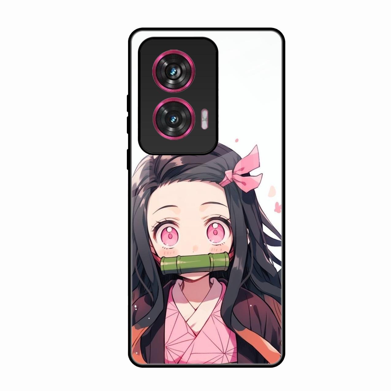Demon Princess Glass Case Cover For Motorola Edge 50 Fusion 5G