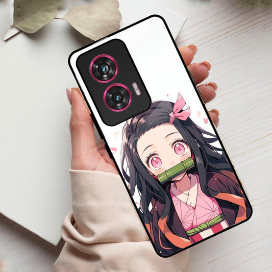 Demon Princess Glass Case Cover For Motorola