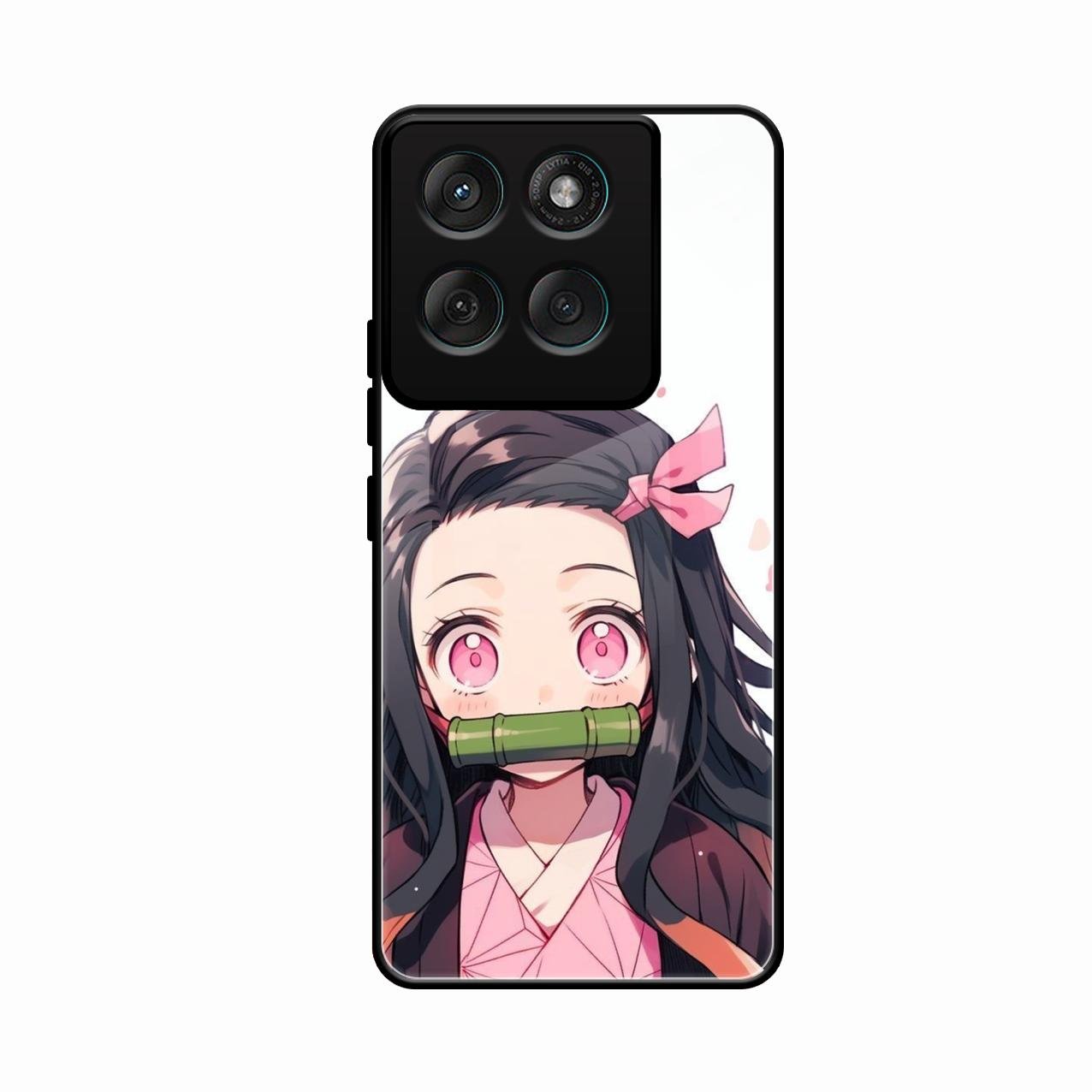 Demon Princess Glass Case Cover For Motorola Edge 60 Stylus 5G