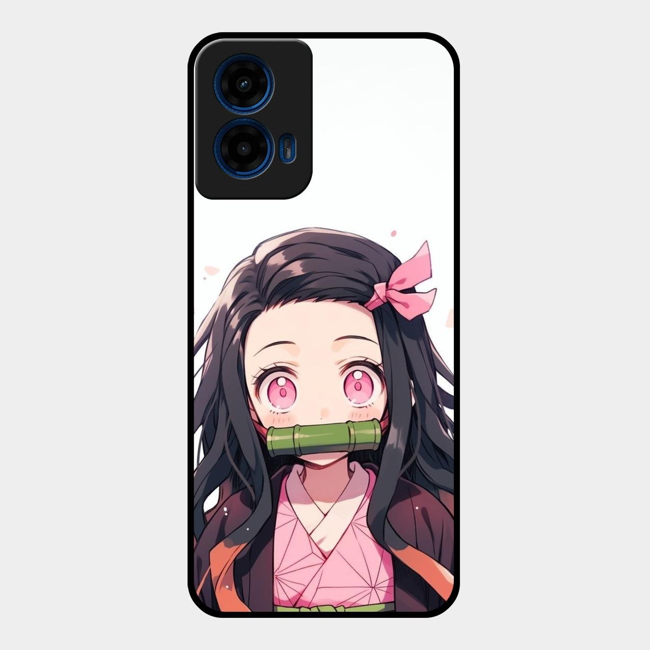 Demon Princess Glass Case Cover For Motorola G45 5G