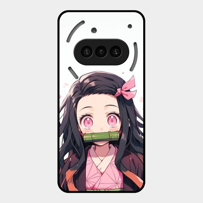 Demon Princess Glass Case Cover For Nothing Phone 3A 5G
