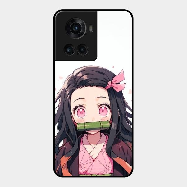 Demon Princess Glass Case Cover For Oneplus 10R 5G