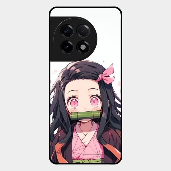 Demon Princess Glass Case Cover For Oneplus 11R 5G