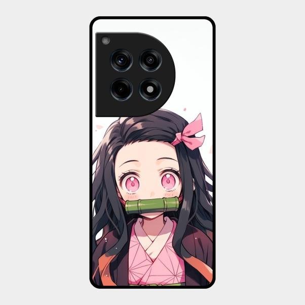 Demon Princess Glass Case Cover For Oneplus 12R 5G