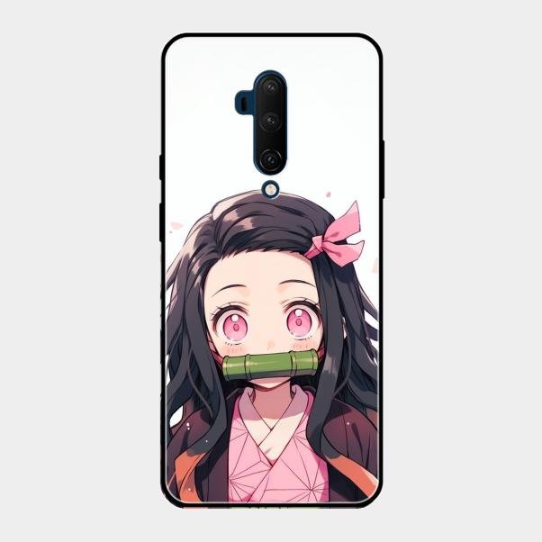 Demon Princess Glass Case Cover For Oneplus 7T Pro