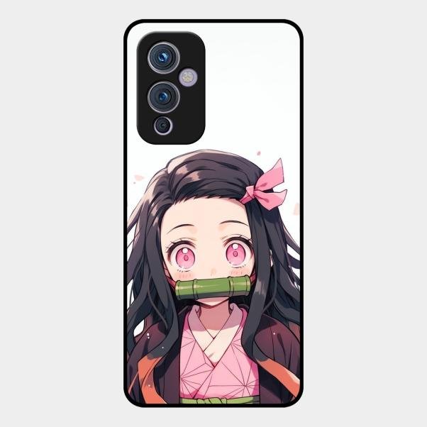 Demon Princess Glass Case Cover For Oneplus 9 5G