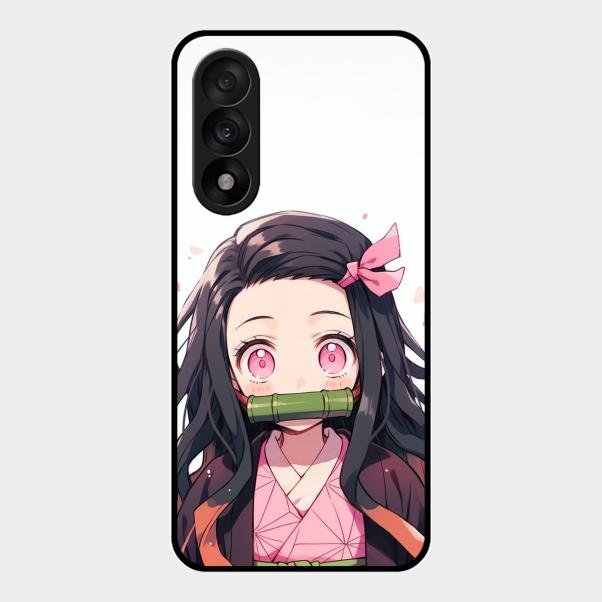 Demon Princess Glass Case Cover For Oneplus Nord 5 5G