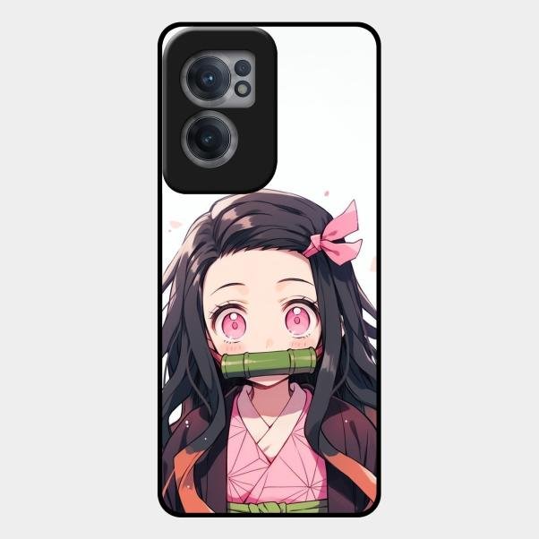 Demon Princess Glass Case Cover For Oneplus Nord Ce 2 5G