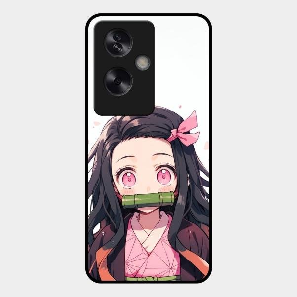 Demon Princess Glass Case Cover For Oppo A79 5G