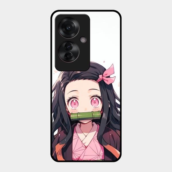 Demon Princess Glass Case Cover For Oppo F25 Pro 5G