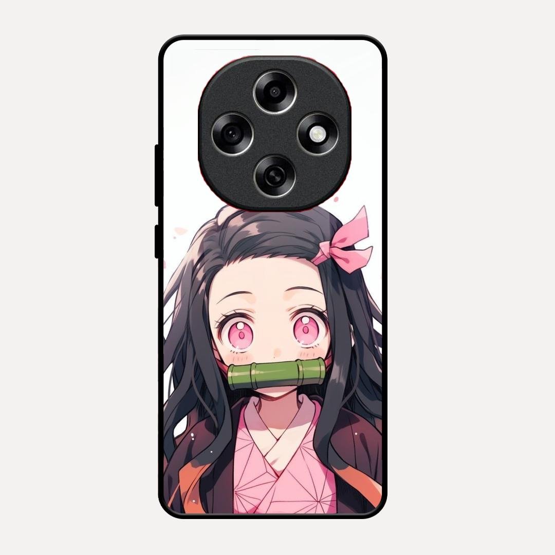 Demon Princess Glass Case Cover For Oppo F31 Pro 5G