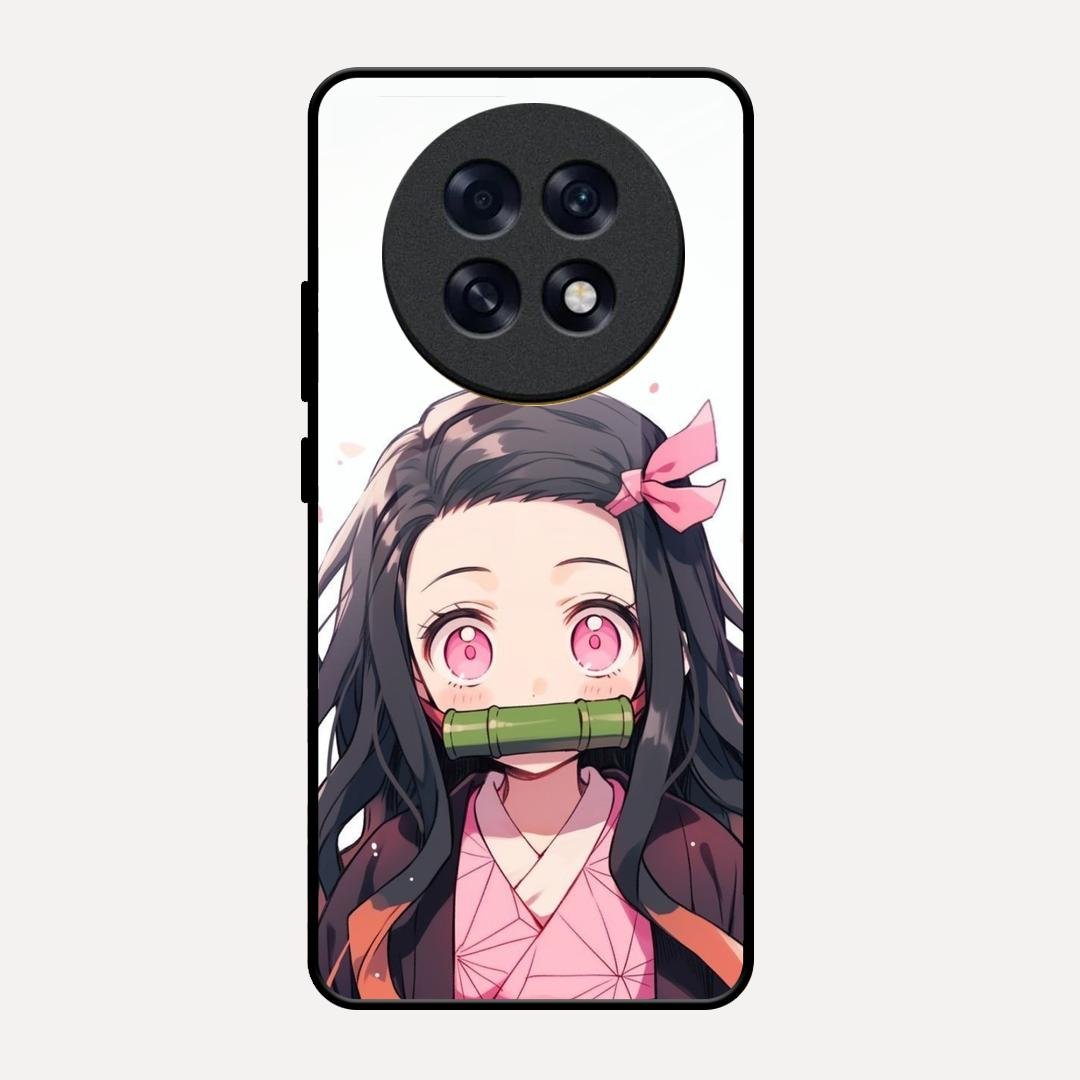 Demon Princess Glass Case Cover For Oppo F31 Pro Plus 5G