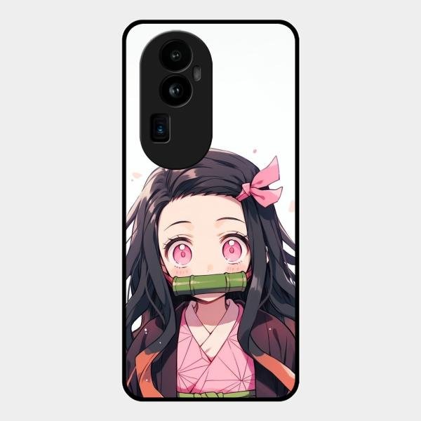 Demon Princess Glass Case Cover For Oppo Reno 10 Pro Plus 5G