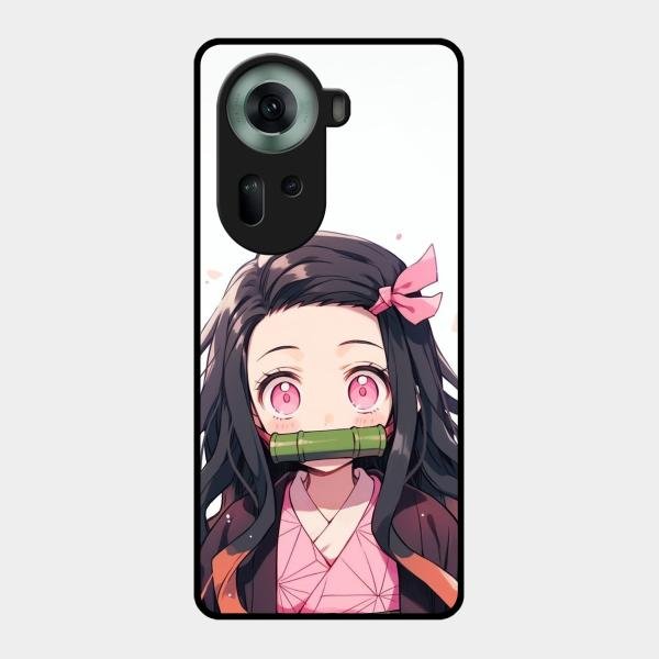 Demon Princess Glass Case Cover For Oppo Reno 11 5G