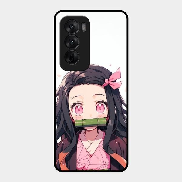 Demon Princess Glass Case Cover For Oppo Reno 12 5G