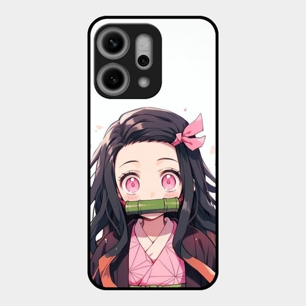 Demon Princess Glass Case Cover For Oppo Reno 14 Pro 5G