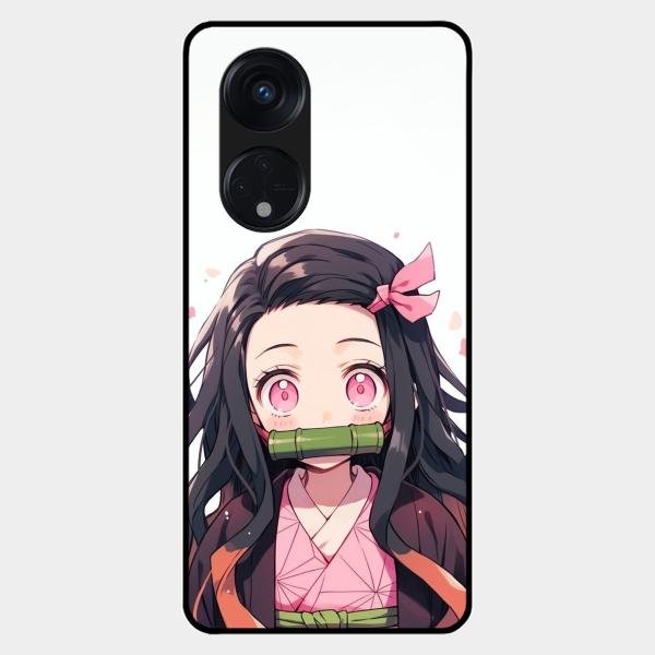 Demon Princess Glass Case Cover For Oppo Reno 8T 5G