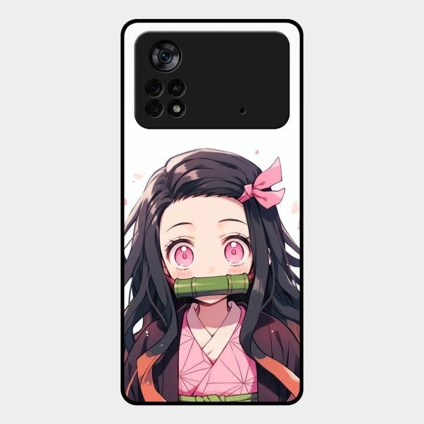 Demon Princess Glass Case Cover For Poco X4 Pro 5G