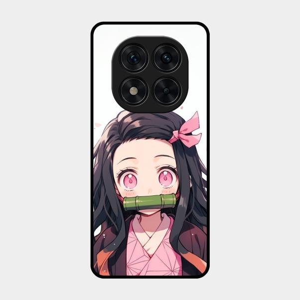 Demon Princess Glass Case Cover For Poco X7 5G