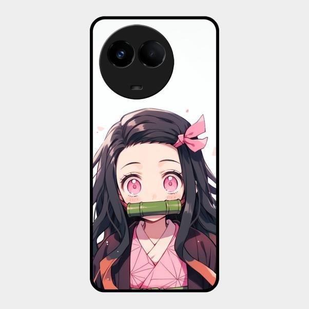 Demon Princess Glass Case Cover For Realme 11 5G