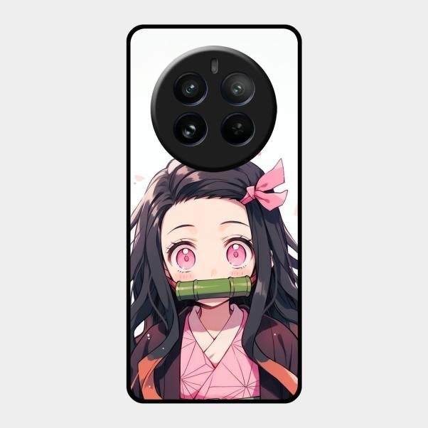Demon Princess Glass Case Cover For Realme 12 Pro Plus 5G