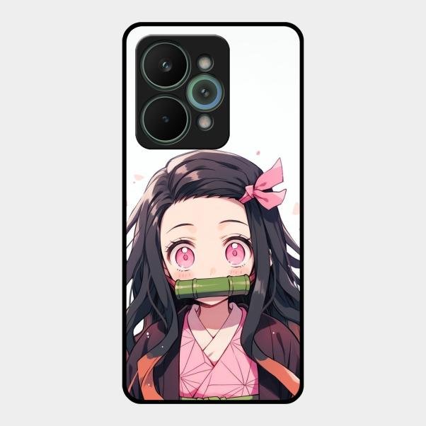 Demon Princess Glass Case Cover For Realme 15 Pro 5G