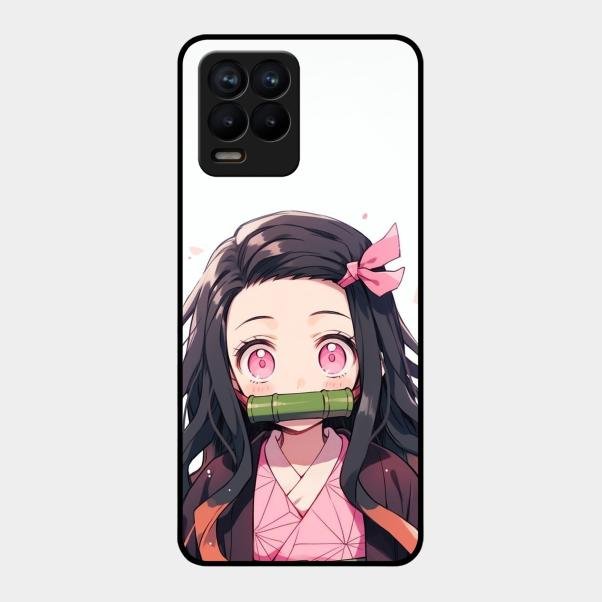 Demon Princess Glass Case Cover For Realme 8 Pro