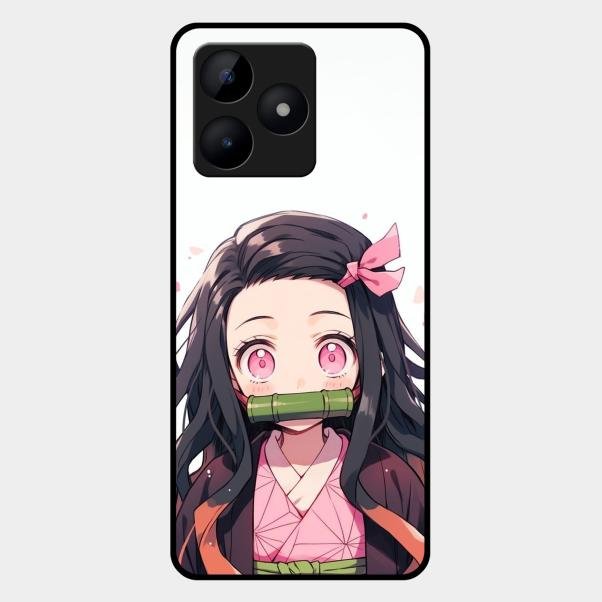 Demon Princess Glass Case Cover For Realme C53