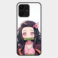 Demon Princess Glass Case Cover For Redmi 12 5G