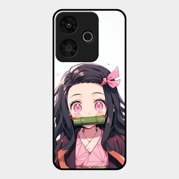 Demon Princess Glass Case Cover For Redmi 13 5G