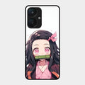Demon Princess Glass Case Cover For Redmi 13C 5G