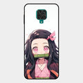 Demon Princess Glass Case Cover For Redmi Note 10 Lite