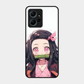 Demon Princess Glass Case Cover For Redmi Note 12 4G