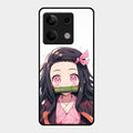 Demon Princess Glass Case Cover For Redmi Note 13 5G