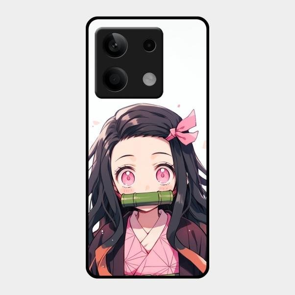 Demon Princess Glass Case Cover For Redmi Note 13 5G