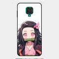 Demon Princess Glass Case Cover For Redmi Note 9 Pro Max