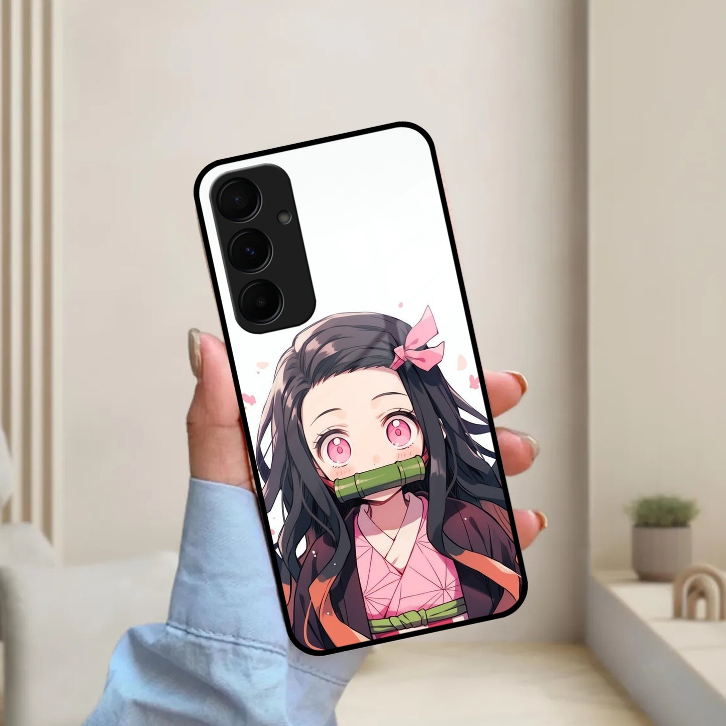 Demon Princess Glass Case Cover For Samsung