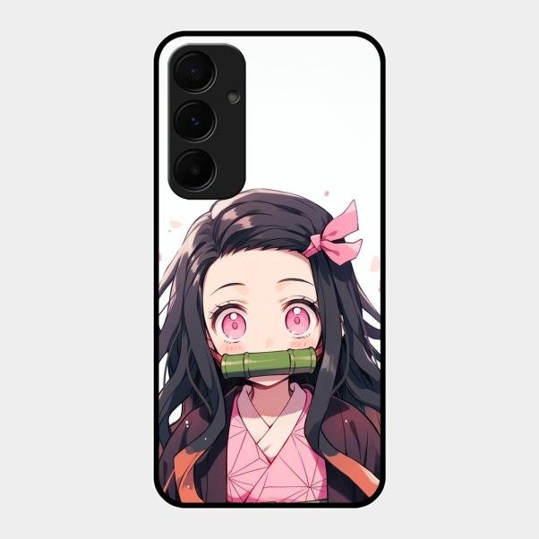 Demon Princess Glass Case Cover For Samsung Galaxy A35 5G