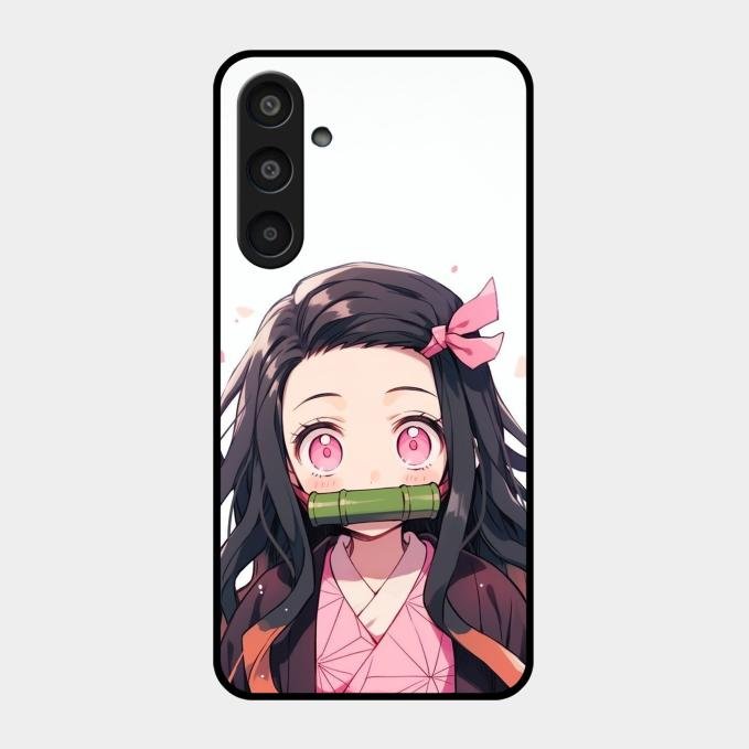 Demon Princess Glass Case Cover For Samsung Galaxy M35 5G