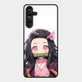 Demon Princess Glass Case Cover For Samsung Galaxy M55 5G