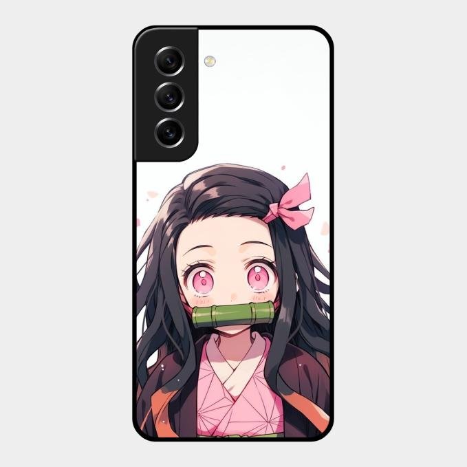 Demon Princess Glass Case Cover For Samsung Galaxy S21 Fe 5G