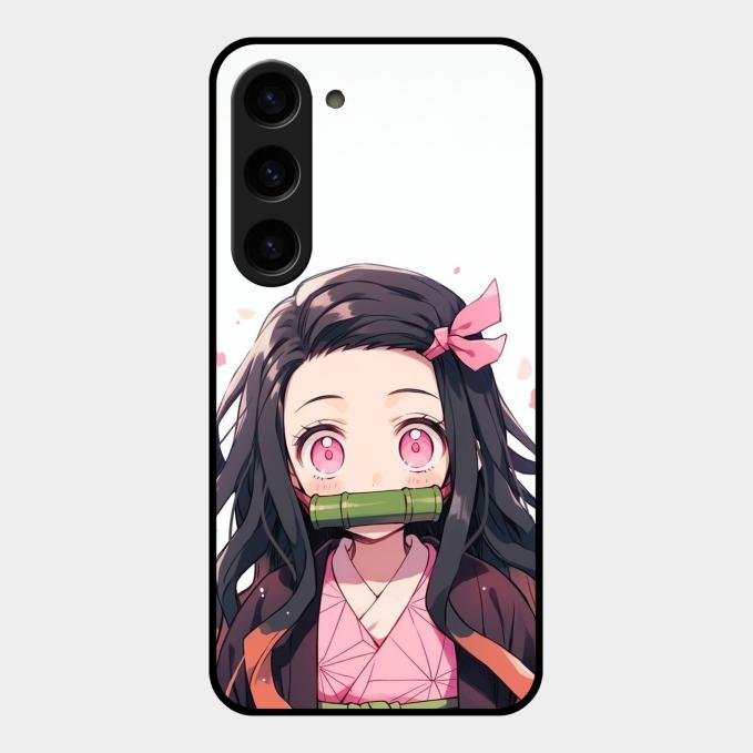 Demon Princess Glass Case Cover For Samsung Galaxy S23 5G